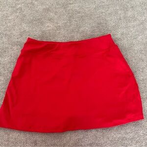 NWT Elegant Red Women's Skort